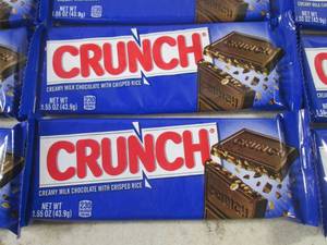 lot 245 image: (B-3) 12 Crunch Candy Bars Past Date
