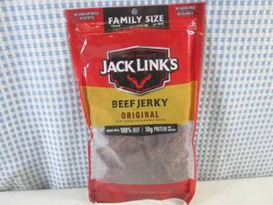 lot 250 image: (B-2) Jack Links Family Size Bag Original Beef Jerky Best by Oct 2023