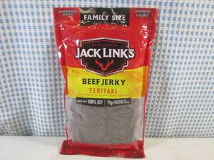 lot 251 image: (B-2) Jack Links Family Size Bag Teriyaki Beef Jerky Best by Mar 2024