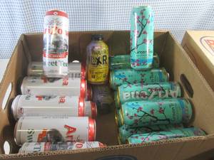 lot 263 image: (EC2) 24 Assorted Arizona Teas 22oz Cans All In Date 2025