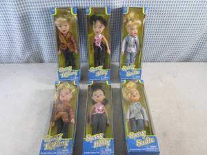 lot 264 image: (CSB) Lot of 6 Sassy Dolls - Good Stocking Stuffers  Gifts