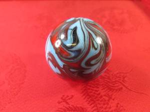 lot 300 image: (CNTR) Large 1 12 Handmade Artist Marble
