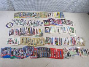 lot 303 image: (EC1) Large Assortment of Sports Cards 1987-1991 Including Star Players Topps Donruss Fleer Bowman Upper Deck and Mini Topps 1987-89
