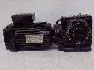 lot 55 image: SEW (URODRIVE) MOTOR & GEAR BOX #SA57DRN80M4
