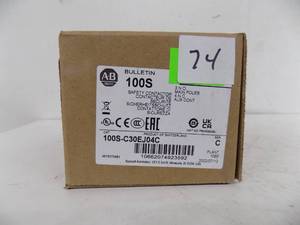 lot 74 image: A - B SAFETY CONTACTOR -  #100S-C30EJ04C - IN BOX