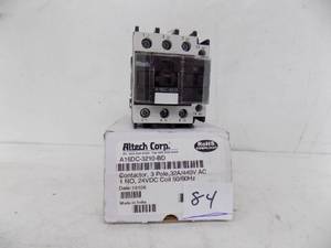 lot 84 image: ALTECH CORP  - CONTACTOR, 3 POLE  - #A16DC -3210 -BD  - IN BOX