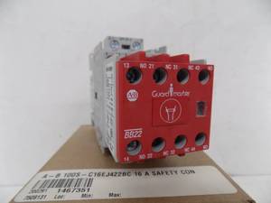 lot 87 image: A - B SAFETY CONTACTOR  - #100S-C16EJ422BC  - IN BOX