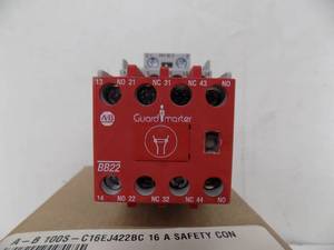 lot 90 image: A - B SAFETY CONTACTOR  - #100S-C16EJ422BC  - IN BOX