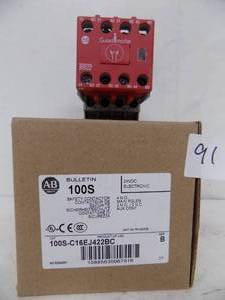 lot 91 image: A - B SAFETY CONTACTOR  - #100S-C16EJ422BC  - IN BOX