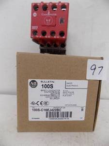 lot 97 image: A - B SAFETY CONTACTOR  - #100S-C16EJ422BC  - IN BOX