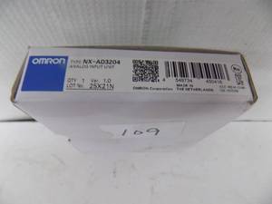 lot 109 image: OMRON #NX-AD3204 - ANALOG INPUT UNIT - LOT 25 X 21N
