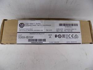 lot 158 image: A - B LOGIX 500 COMPACT 5000 FAST DC  INPUT MODULE  FACTORY SEALED  #5069-1B16F