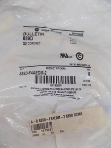 lot 169 image: 15 COUNT - ALLEN BRADLEY CORD SET #889D-F4AEDM2