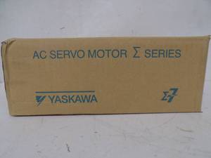 lot 221 image: YASKAWA, AC SERVO MOTOR  NEVER OPENED, NEW IN BOX- #SGM7A-20D7F6C