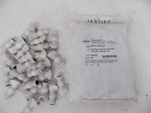 lot 184 image: 50 COUNT, NORDSON MEDICAL #40ACV-SB17-04 LINKTECH INLINE SOCKET VALVED 14 PUSH IN