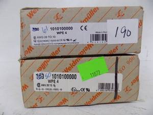 lot 190 image: 110 COUNT WPE4 #1010100000