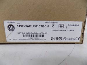 lot 192 image: ALLEN BRADLEY, #1492-CABLE010TBCH 1.0M LONG READY CABLE