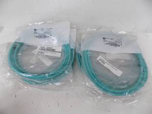 lot 204 image: 13 COUNT, A - B CABLE, TEAL, 4 PAIR, SHIELDED, 2 M - #1585J-M8TGJM-2
