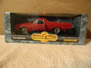 lot 2 image: ERTL, AMERICAN MUSCLE 118 SCALE 1970 CHEVY EL CAMINO SS 454 - IN BOX - AWESOME PIECE - SEE PICTURES