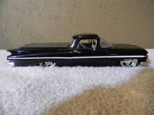 lot 37 image: JADA 124 SCALE 1959 EL CAMINO DUB CITY Old School - USED FOR DISPLAY ONLY - NICE - AWESOME PIECE - SEE PICTURES