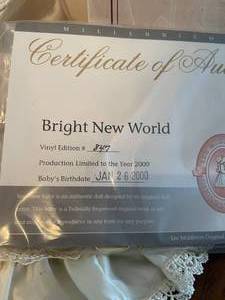 lot 110 image: Lee Middleton Doll - Bright New World