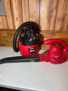 lot 257 image: Shop Vaccuum & Leaf Blower