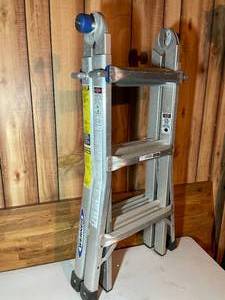 lot 264 image: Two Werner Multi-use Ladders