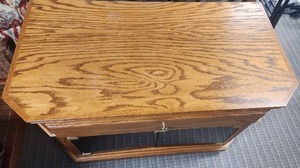 lot 171 image: Wooden Entertainment Center
