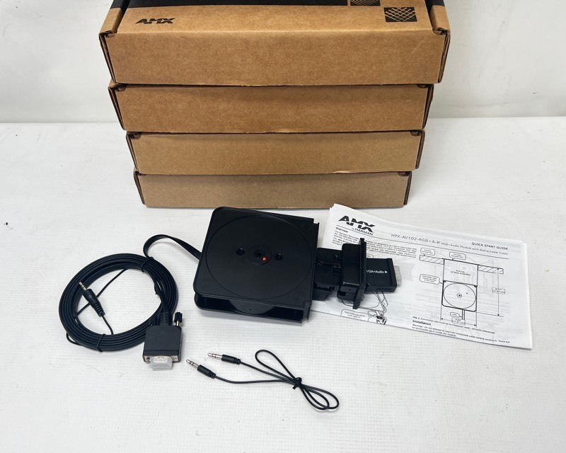 lot 334 image: AMX Retractable RGB With Stereo Module