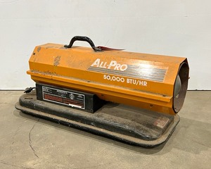 lot 1660 image: ALL-PRO 50,000 BTU Heater