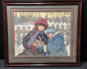 lot 1421 image: 1998 Reflections on Sisterhood Chantal Poulin Bunny Rabbit