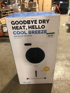 NewAir 1600 CFM 3-Speed Portable Evaporative Cooler and Fan for 1076 sq. ft.    Customer Returns See Pictures