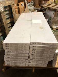 27 Boxes of Home Decorators Collection Dark Honey 12 in. T x 5.1 in. W Distressed Strand Woven Engineered Bamboo Flooring (21.9 sqftcase)  Customer Returns See Pictures