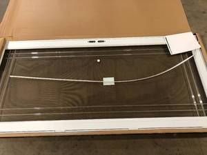 XRAMFY 18 in. x 58 in. Rectangular Gold Classic Aluminum Alloy Framed Full Length Mirror Standing Floor Mirror  Customer Returns See Pictures