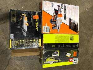 Lot of Assorted Tile Saw Tables Various Models and Conditions   Customer Returns See Pictures