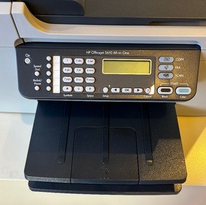lot 116 image: HP Officejet 5610 All in One Printer