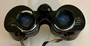lot 121 image: Vintage Daylite Delux Binoculars with Case