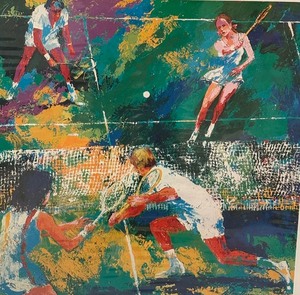 lot 126 image: Unframed LeRoy Neiman Hammer Graphics Print