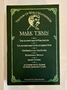 lot 133 image: Mark Twain Treasury of World Masterpieces Book