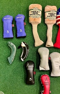 lot 145 image: Various Golf Head Covers