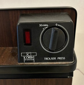 lot 206 image: Corby for Windsor Trouser Press