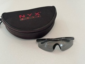 lot 180 image: NYX Golf Sunglasses with Case