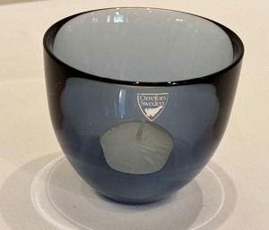 lot 234 image: Orrefors Crystal Candle Holder