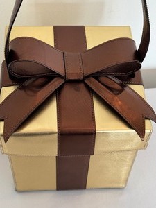 lot 172 image: Moschino Present Gift Box Novelty Vintage Handbag, Rare