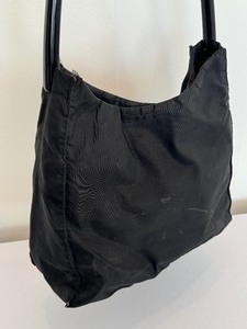 lot 167 image: Vintage Black Nylon PRADA Handbag