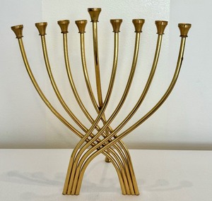 lot 156 image: Modern Hanukkah Lamp Design by Ludwig Yehuda Wolpert
