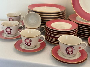 lot 158 image: Vintage Jackson Custom China Dish Set
