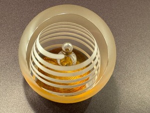 lot 273 image: Limited Edition Caithness Helix Paperweight, Colin Terris