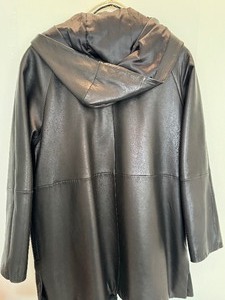 lot 80A image: Womens Leather Talbots Coat