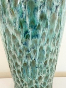 lot 60A image: Lovely Large Decorative Floral Vase